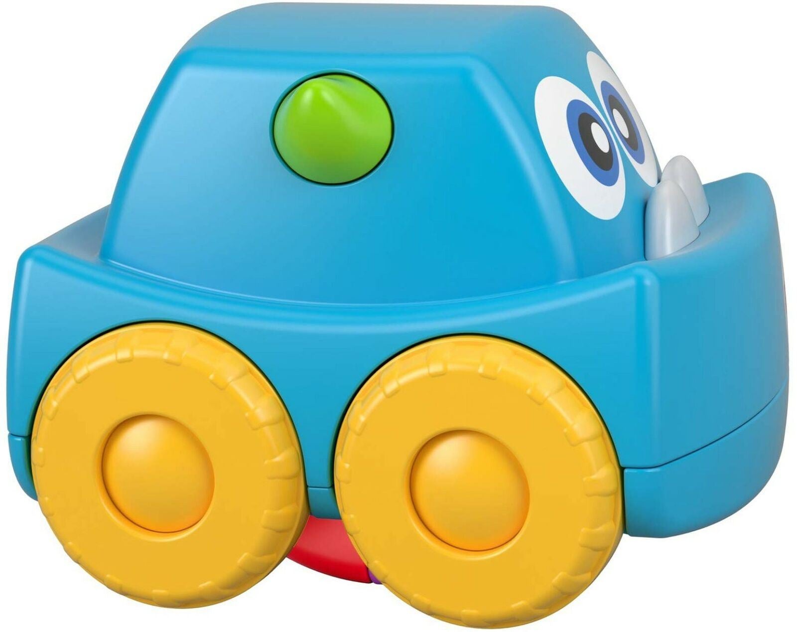 Fisher-Price MINI MONSTER Vehicle #1 Blue Toy Car Baby Play