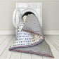 SINGLE Friends Coverless Carefree 10.5 Tog Bedding Set Comforter
