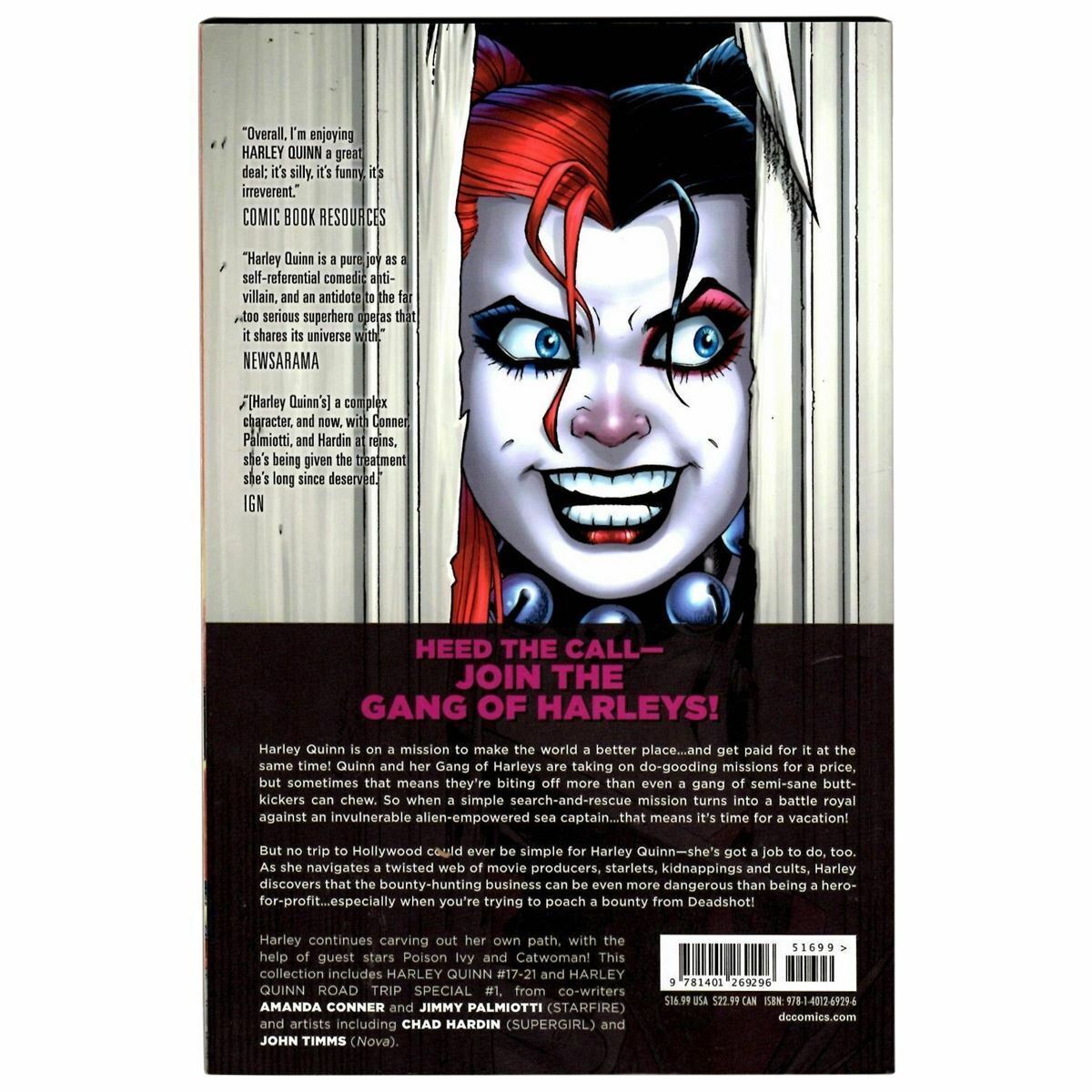 DC Comics HARLEY QUINN VOL. 4 A CALL TO ARMS Hardback Graphic Novel Comic Book