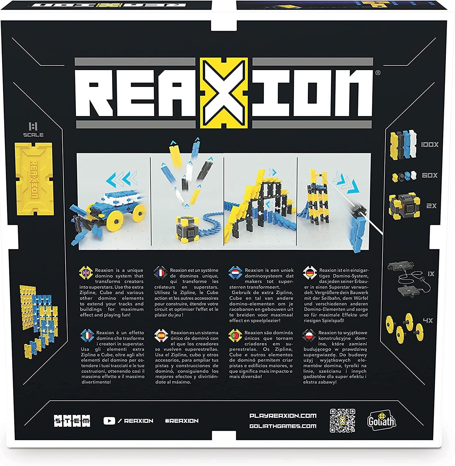 Reaxion Xpand Domino Set 919470 Building Game