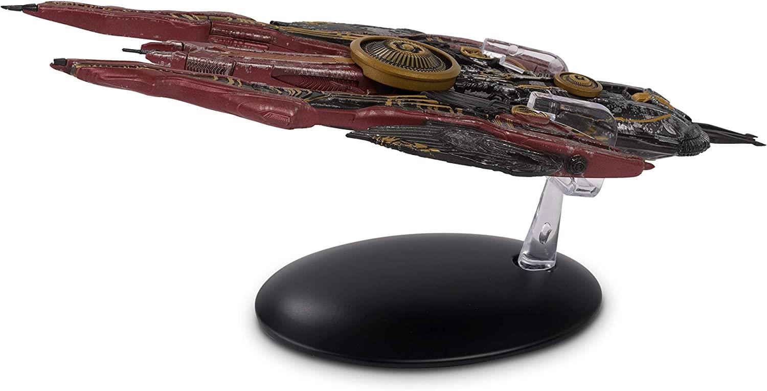 #08 Klingon Qugh Class Destroyer Ship C Discovery Ships Model Diecast Ship (Eaglemoss / Star Trek)