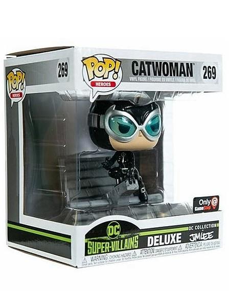 Funko POP! CATWOMAN [Jim Lee] Deluxe #269 Vinyl Figure