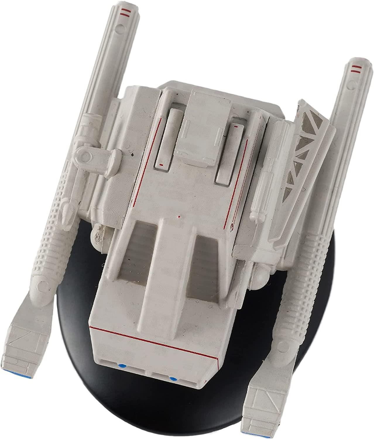 Shuttlecraft Set 7 (Captain’s Yacht, Spacematic Cargo Shuttle Type 9A Docking Shuttle) Model Die Cast Ships SSSUK716 (Eaglemoss / Star Trek)