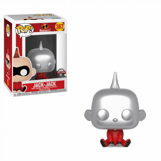 Funko POP! JACK-JACK #367 Metallic SE Vinyl Figure Incredibles 2