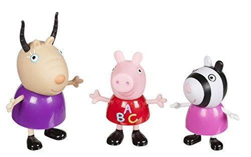 Peppa Pig's School Playset  Zoe Zebra & Madame Gazelle Toy Figures