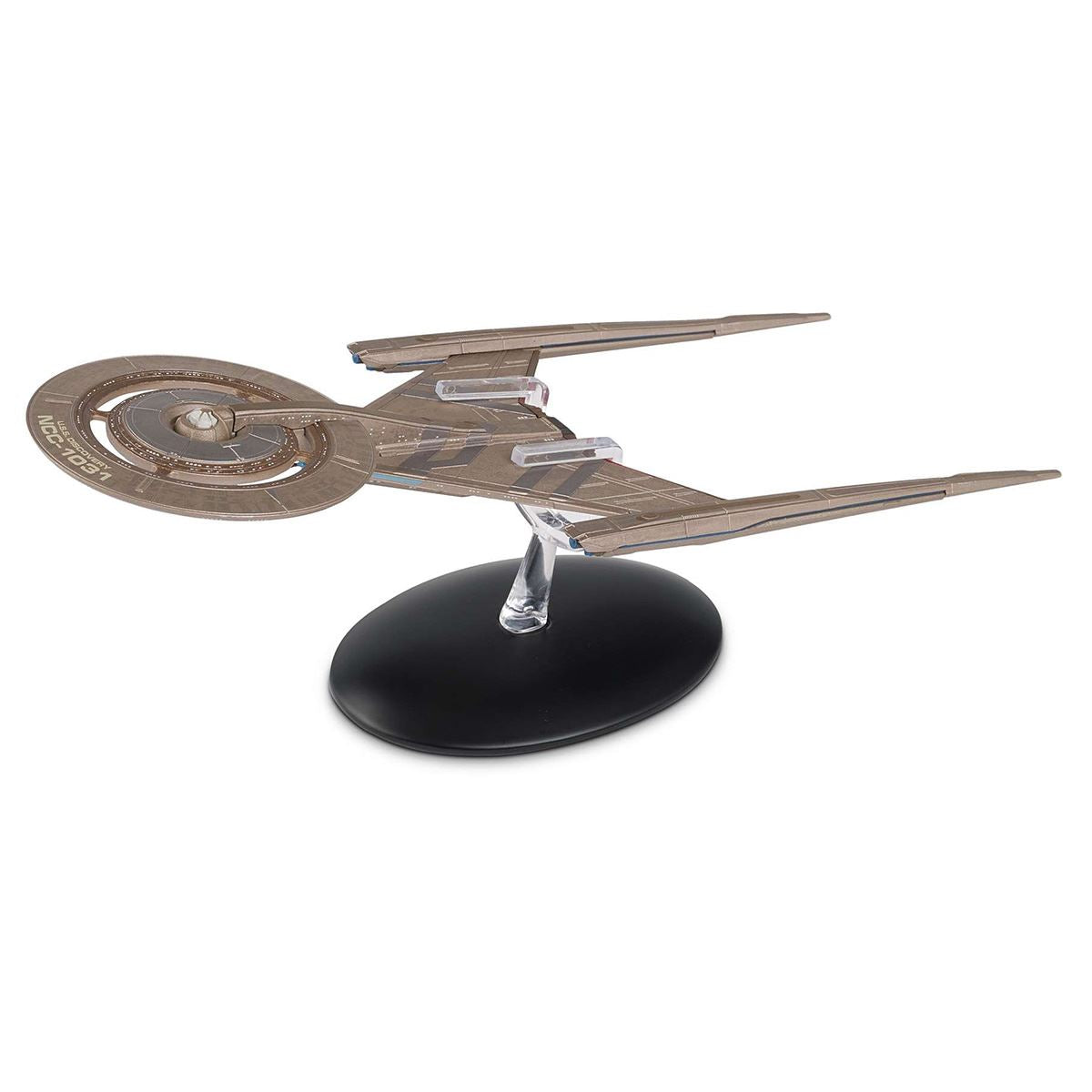 #02 U.S.S. Discovery NCC-1031 (Crossfield class) Starship Die-Cast Model Discovery SSDUK002 (Eaglemoss / Star Trek)