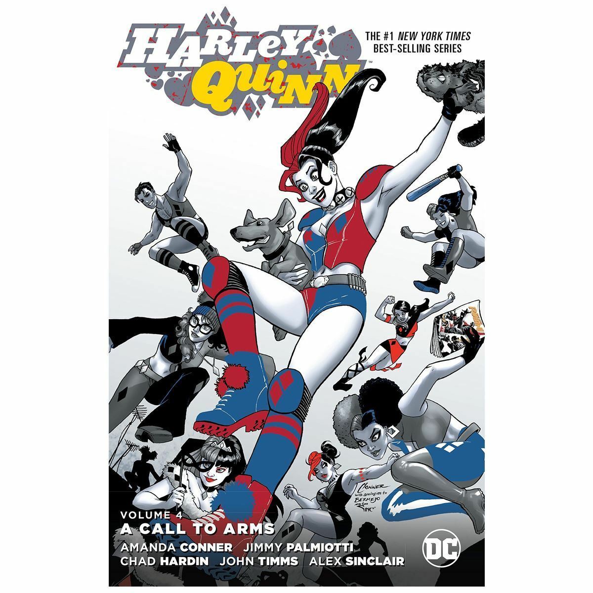 DC Comics HARLEY QUINN VOL. 4 A CALL TO ARMS Hardback Graphic Novel Comic Book