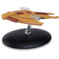 #33 Cardassian Hideki Starship Model Die Cast Ship Eaglemoss Star Trek