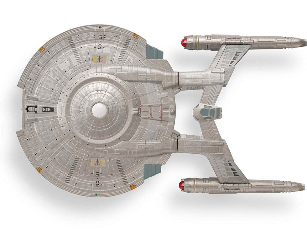 #04 Enterprise NX-01 XL EDITION Model Diecast Ship (Eaglemoss / Star Trek)