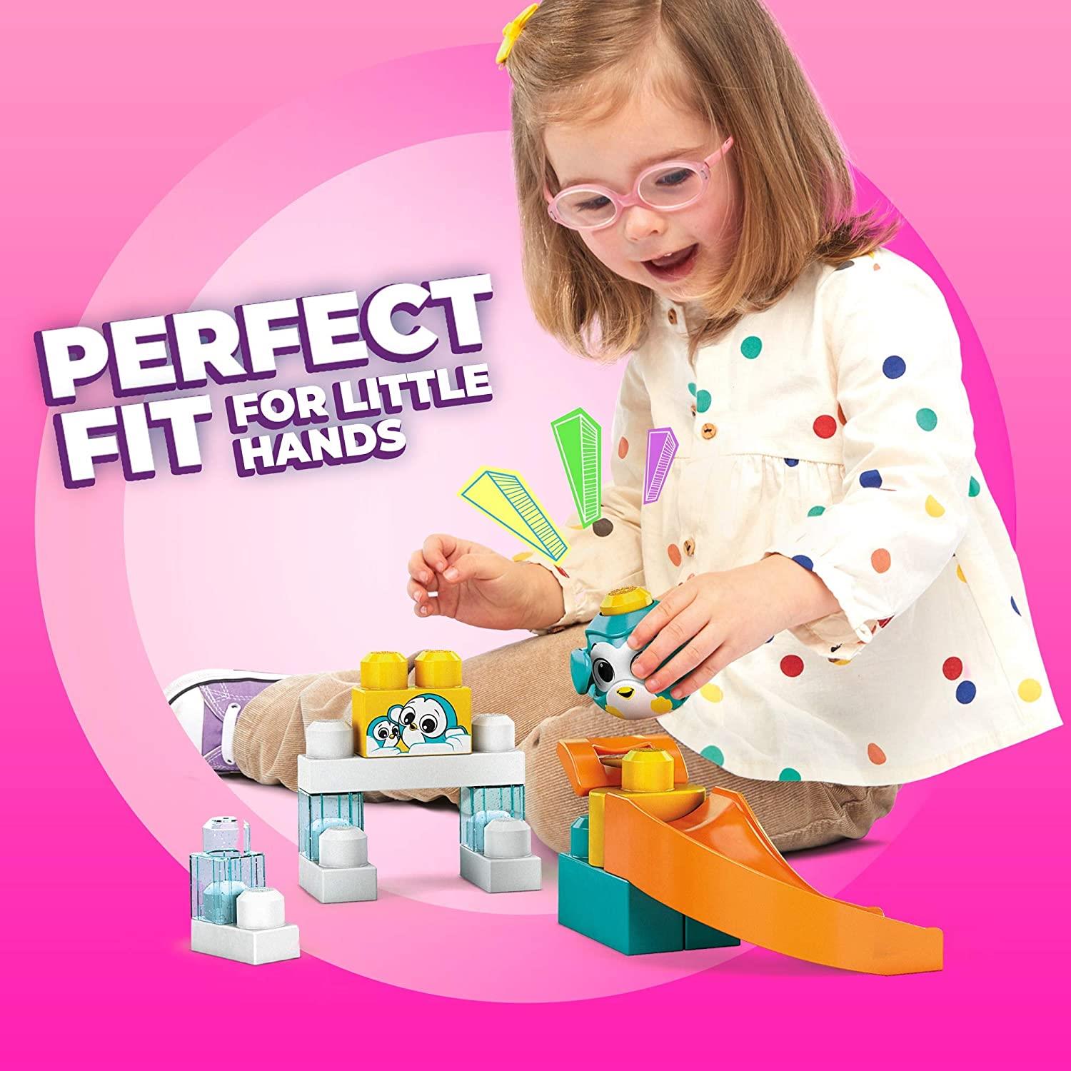 Fisher-Price Mega Bloks First Builders Peek-A-Blocks Penguin Slide Playset