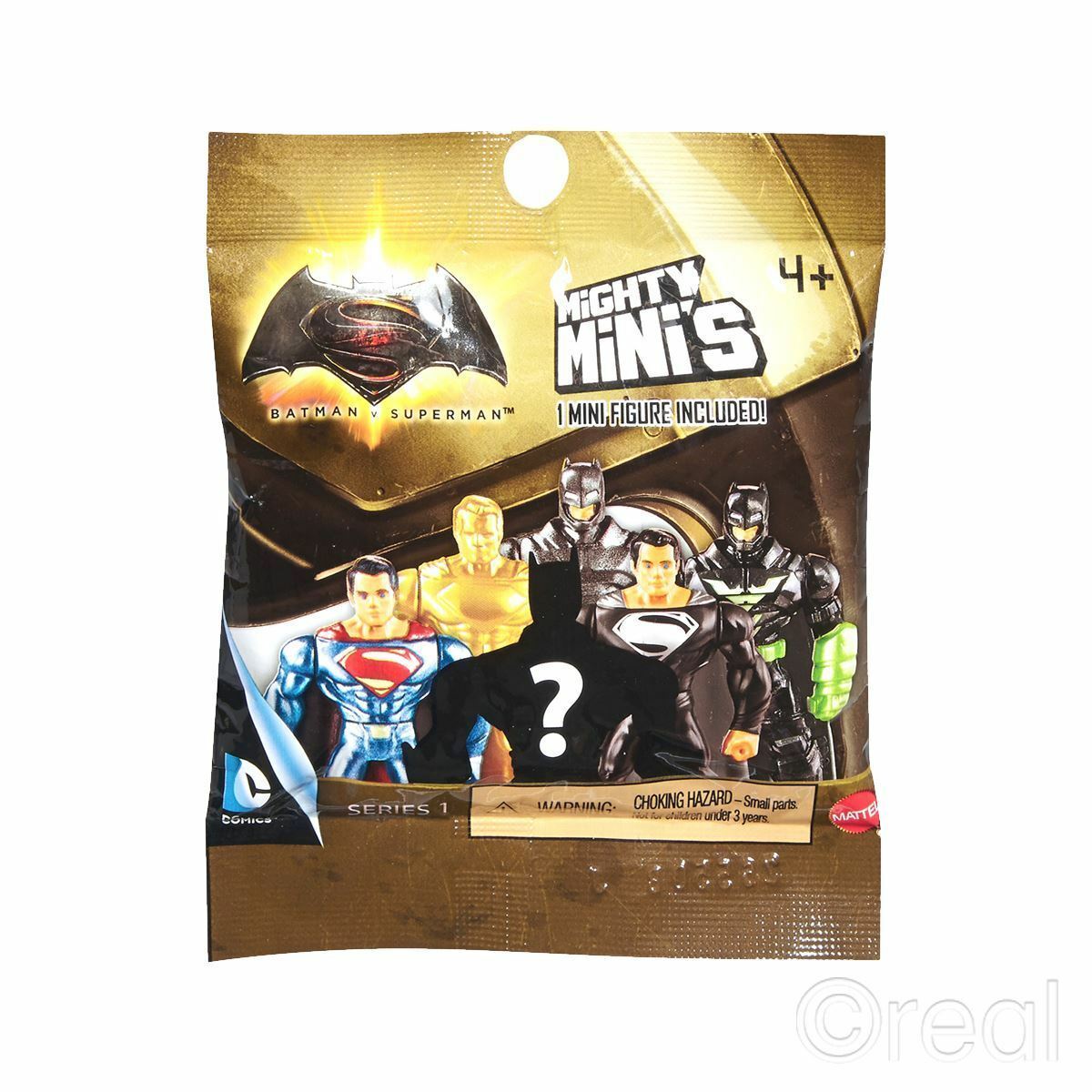 1 PACK DC Comics Series 1 BATMAN V SUPERMAN BLIND BAGS Mini Figure Official