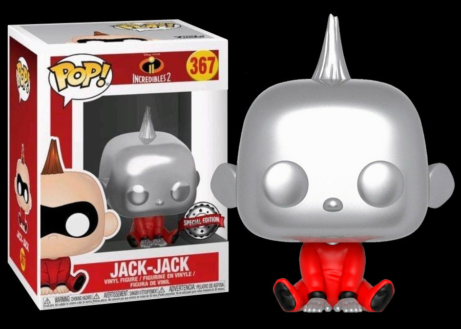 Funko POP! JACK-JACK #367 Metallic SE Vinyl Figure Incredibles 2