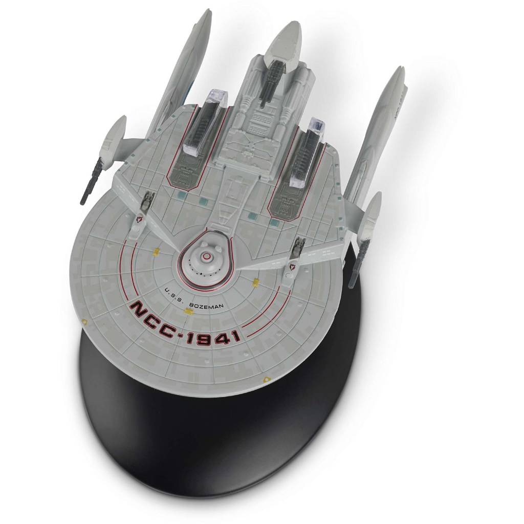 #120 U.S.S. Bozeman NCC-1941 (Soyuz Class) Model Diecast Ship (Eaglemoss / Star Trek)